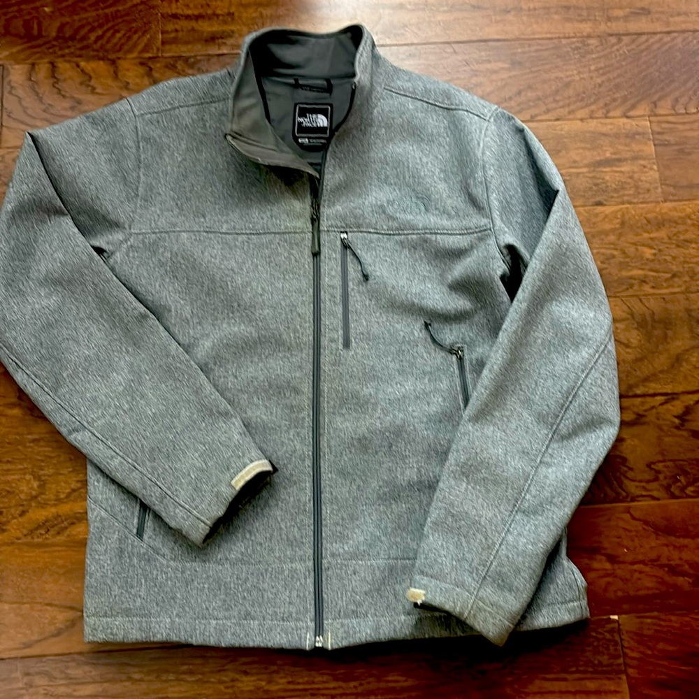 The Northface Apex Barrier Soft Shell Men’s jacket - Heather Grey